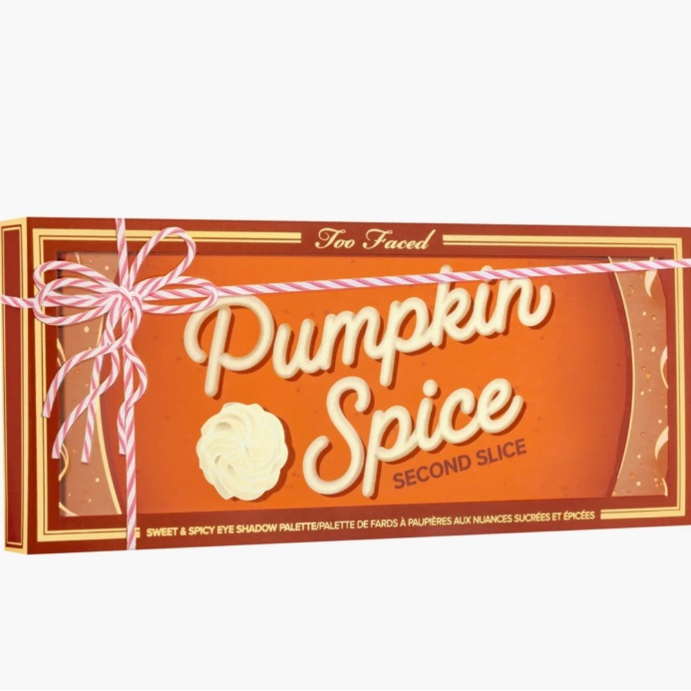 🎃Too Faced - “Pumpkin Spice-Second Slice” Full Size Eye Shadow Palette - NWT 🎃